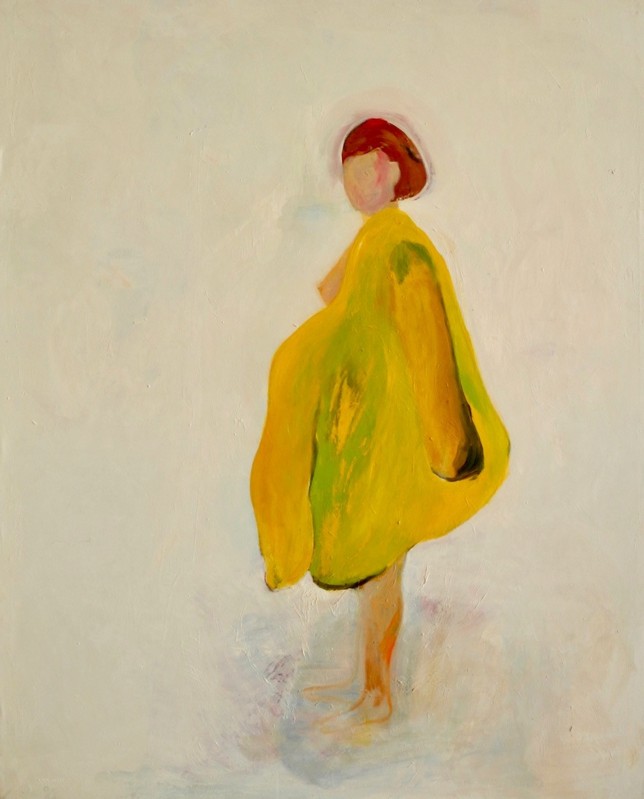 Christina, 1993, Öl auf Acryl auf Baumwolle, 152 x 124 cm