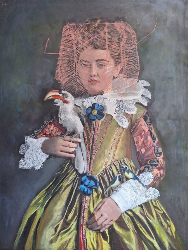 Acantis, Öl auf Leinwand, 140x110 cm
