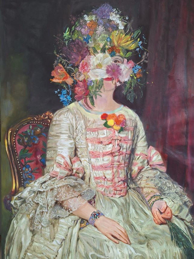 Artemesia, Öl auf Leinwand, 140x105 cm