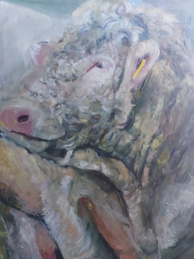 Wollhart, 120 x 90 cm