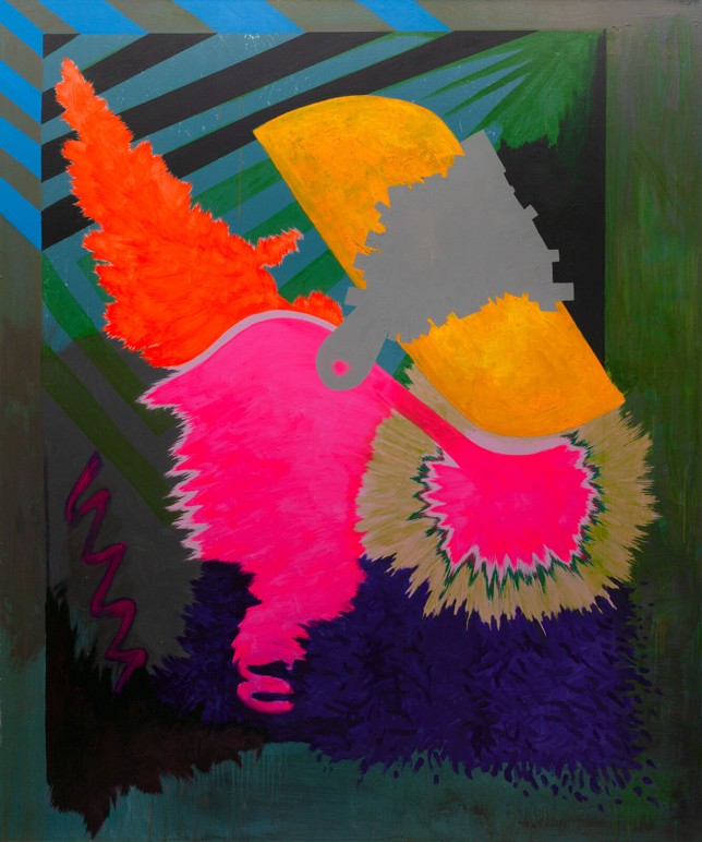 o.T, Acryl auf Leinwand, 180 x 150 cm, 2021