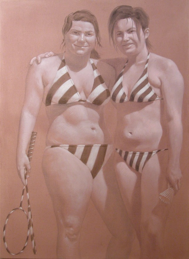 !, Öl und Acryl auf Leinwand, 110 x 80, 2007
