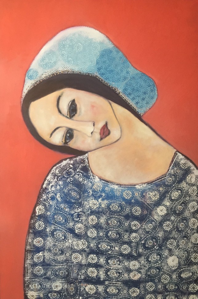 Nuria-Yanira, 120 x 80 cm, Öl auf Leinwand, 2017