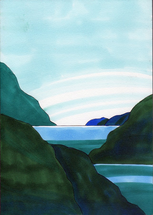 Blaue Bucht
