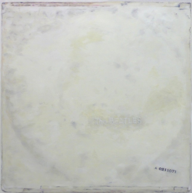 The Beatles, White album, 2014, Öl auf Leinwand, 150x150cm