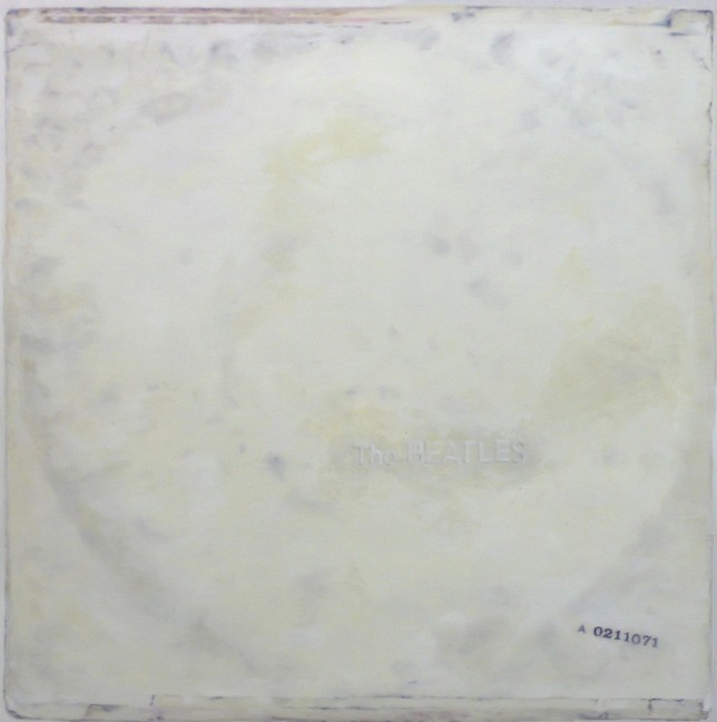 The Beatles, White album, 2014, Öl auf Leinwand, 150x150cm