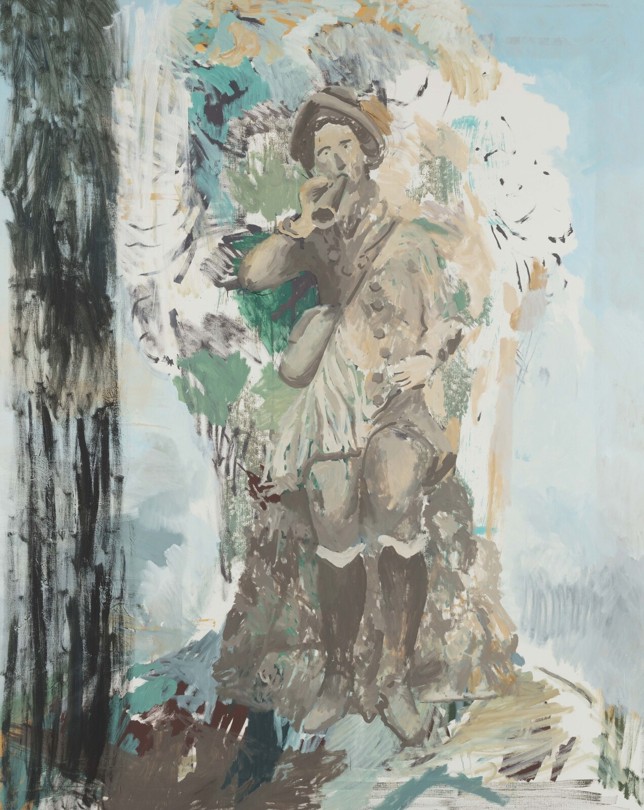 Barock, Öl und Tempera auf Leinwand, 240 x 190, 2023