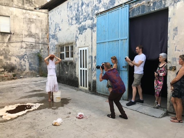 Claudia Bucher Performance Art, Revolution Art Space