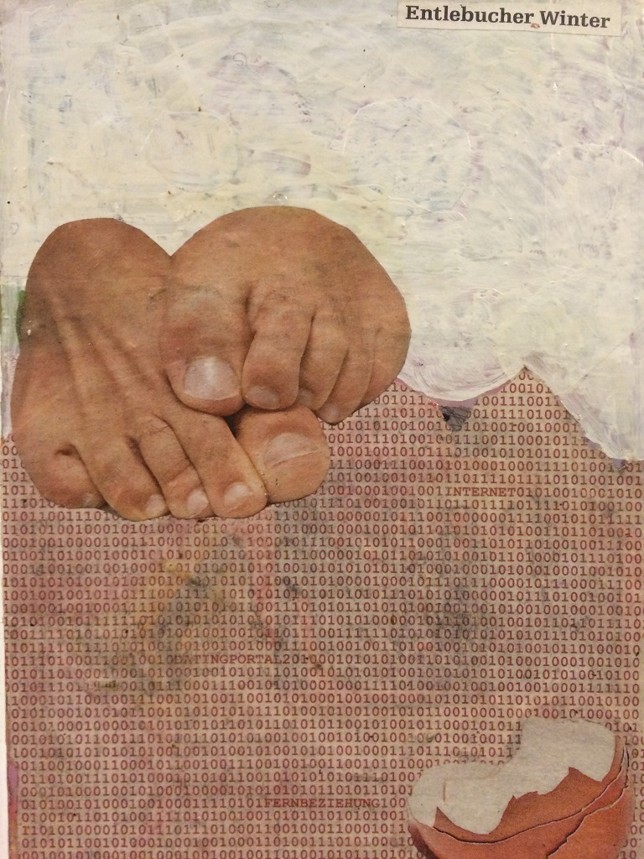 o.T. Collage, 30x40cm, 2011